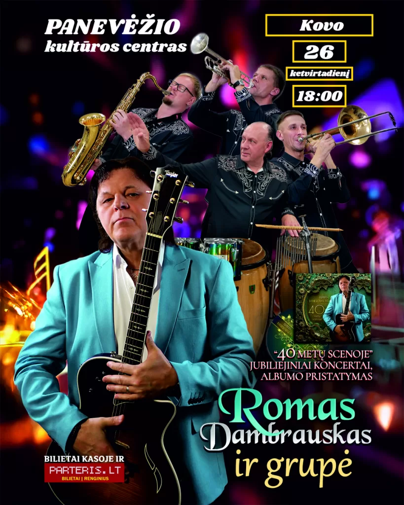 Romas Dambrauskas and group