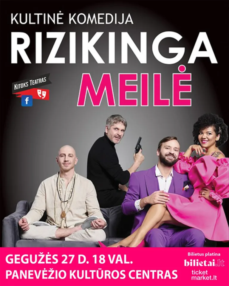 Spektaklis „RIZIKINGA MEILĖ“