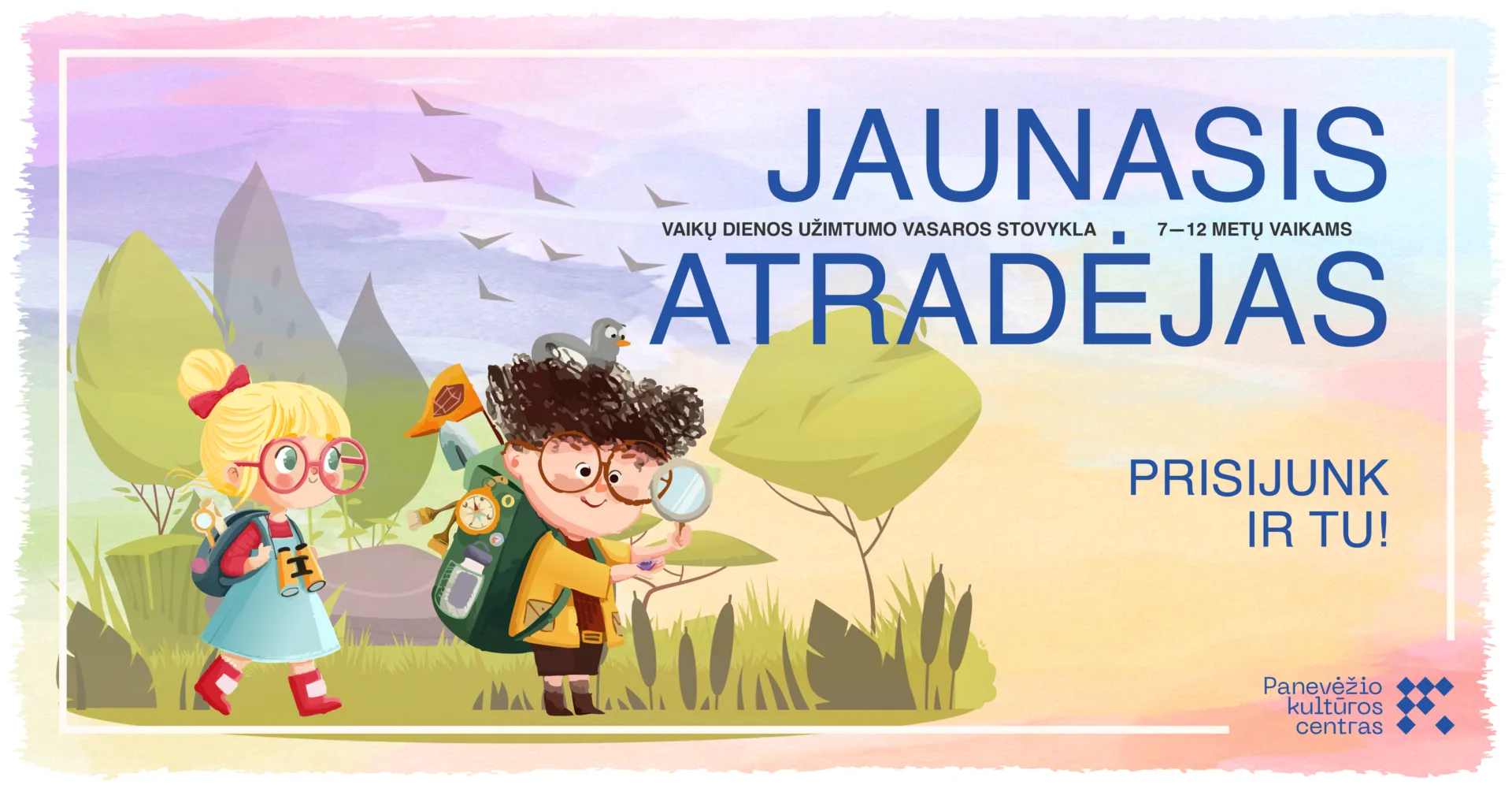 Vaikų dienos užimtumo vasaros stovykla „Jaunasis atradėjas“