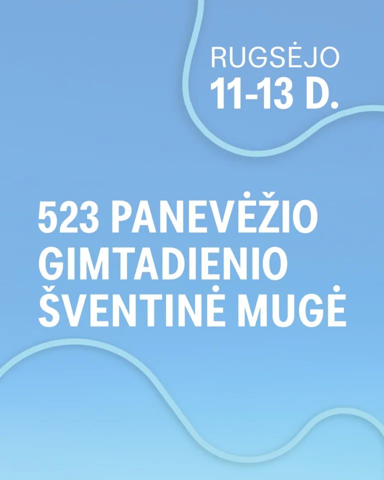 523 Panevėžio gimtadienis