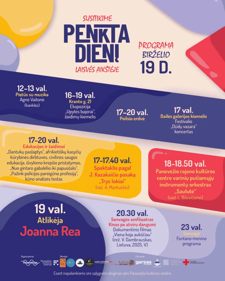 SUSITIKIME PENKTADIENĮ