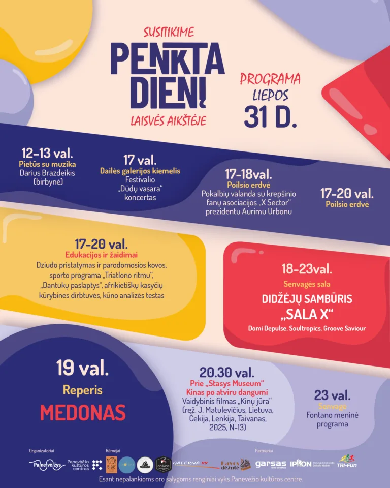 SUSITIKIME PENKTADIENĮ