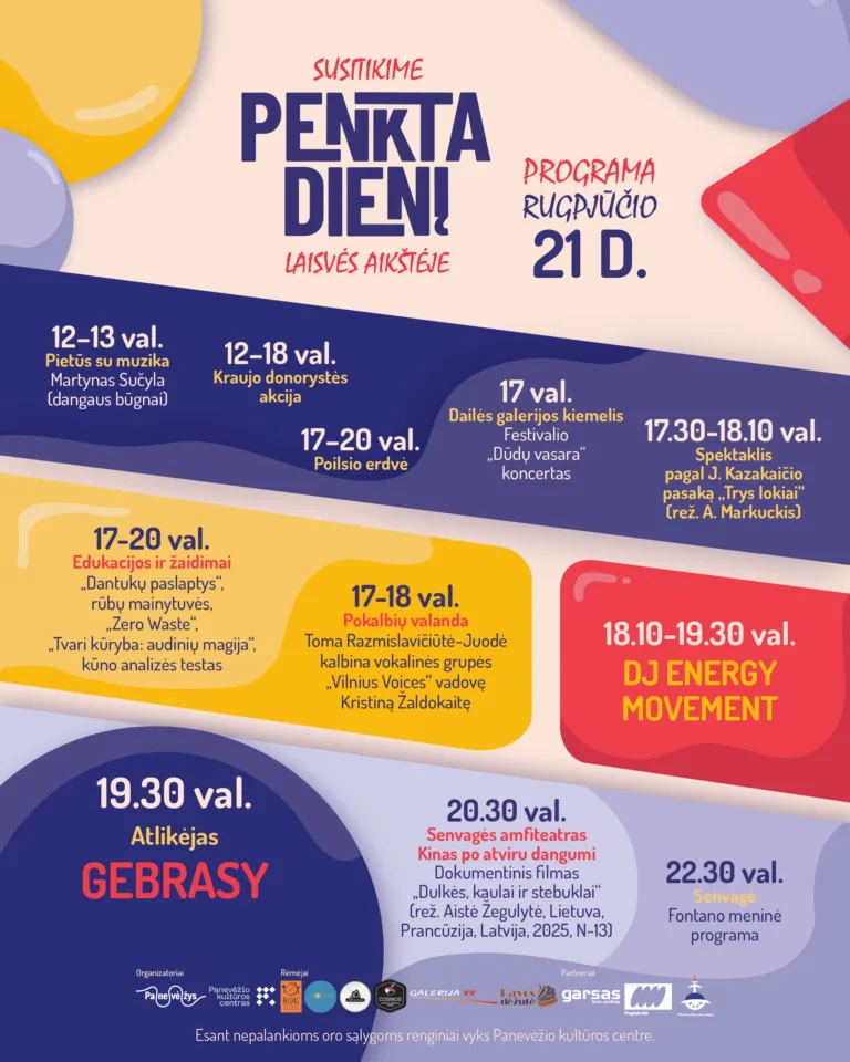 SUSITIKIME PENKTADIENĮ