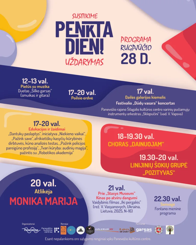 SUSITIKIME PENKTADIENĮ