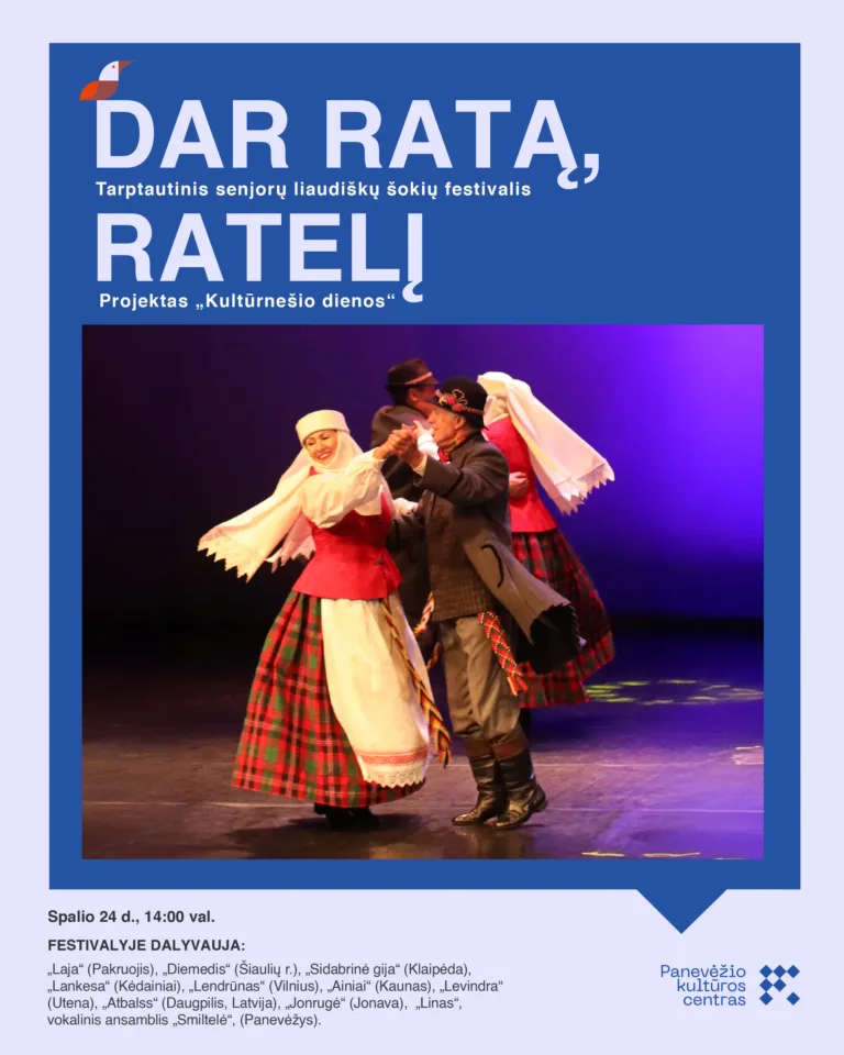 Tarptautinis senjorų liaudiškų šokių festivalis „Dar ratą, ratelį“