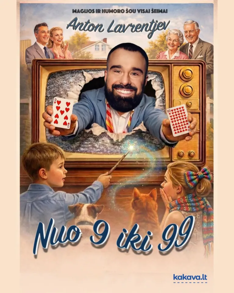 Magijos ir humoro šou „Nuo 9 iki 99“