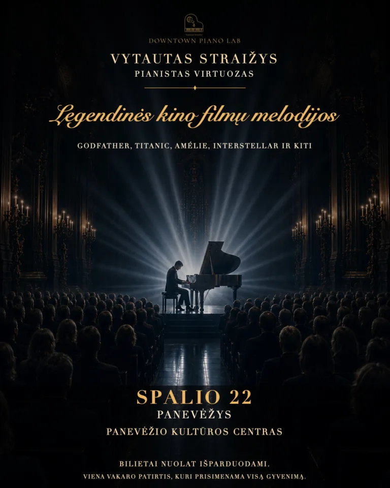 Legendinės kino filmų melodijos | pianistas virtuozas Vytautas Straižys