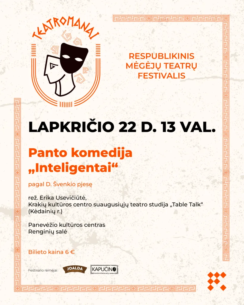 THE PLAY “THE INTELLIGENTSIA”